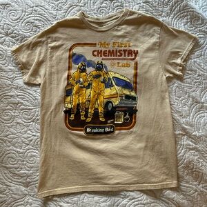 Breaking Bad “My First Chemistry Lab” Graphic T-Shirt | Beige | Men’s M